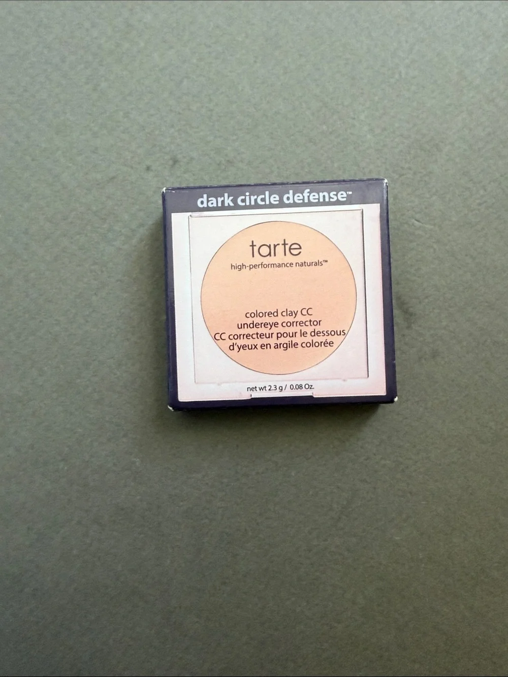 Tarte Colored Clay CC Undereye Corrector Light-Medium peach. BNIB